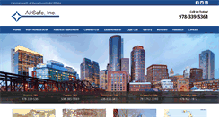 Desktop Screenshot of air-safeinc.com