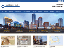 Tablet Screenshot of air-safeinc.com